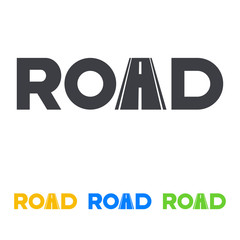Logotipo ROAD en varios colores
