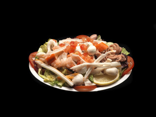mixed seafood salad