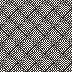 Vector seamless lattice pattern. Modern stylish texture with monochrome trellis. Repeating geometric grid. Simple design background.