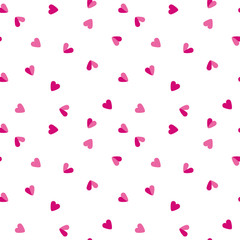 vector seamless background pattern hearts