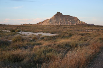 Bardenas Reales desert de bardenas castil de Tierra