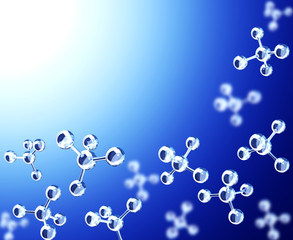 Abstract molecular structure