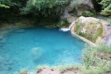 Naklejka premium Source de l'Uredera