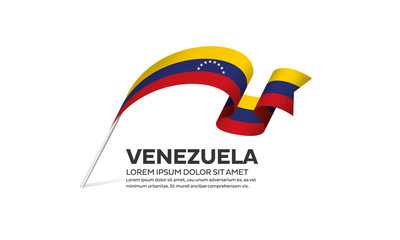 Venezuela flag background