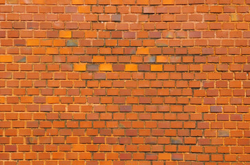 Fototapeta na wymiar red brick wall texture