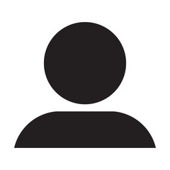 User Icon Vector Male Person Symbol Profile Avatar Sign in Flat Color Glyph Pictogram illustration