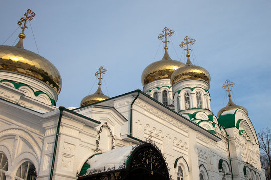Raifa. Raifa Bogoroditsky Monastery. The Cathedral of the Life-Giving Trinity