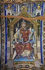 Obraz premium Interior of Kaiser Wilhelm memory church, Berlin, Germany