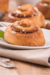 Cinnamon rolls. 
