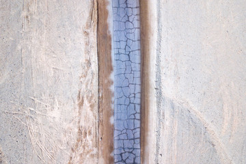 Old Desert road - Aerial image