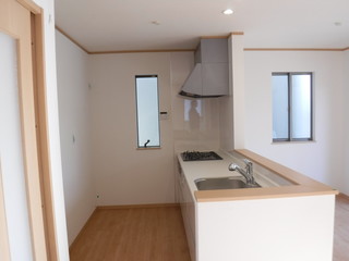 Kitchen ｰ 夢のマイホーム。対面キッチン