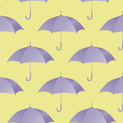 Fototapeta na wymiar Ultra violet umbrella seamless pattern. Vector illustration.
