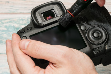 Taking care of camera LCD display