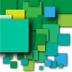 Colorful empty squares