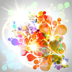 Abstract colorful background