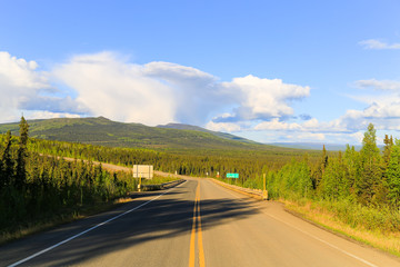 On the Road in Alaska
