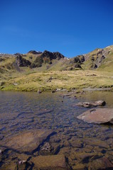 Fototapeta na wymiar Lacs des Pyrénées l'été