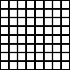 Square geometric seamless pattern. Memphis style