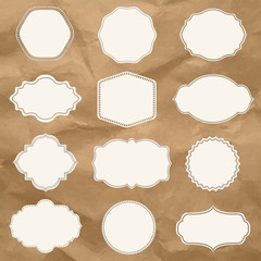 Vintage Labels Set