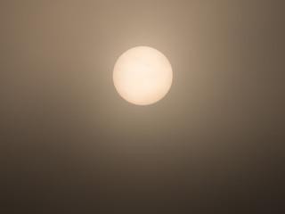 Sunrise in The Day of Fog