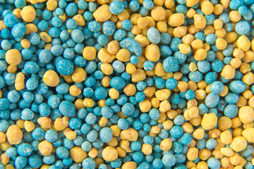fertilizer pellets ,Close up