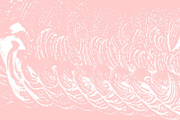 Natural soap texture. Admirable millenial pink foam trace background. Artistic majestic soap suds. Cleanliness, cleanness, purity concept. Vector illustration.