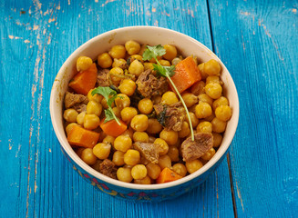 Uzbek dish gushtnut