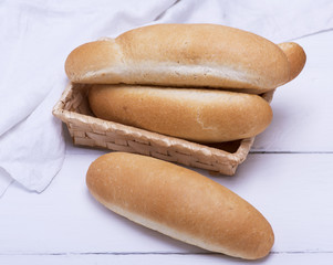 buns of white wheat flour