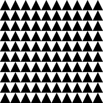 triangle seamless pattern Memphis style background