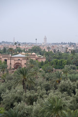 panoramica di marrakech marocco 