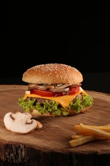 Hamburguesa vegetariana
