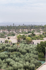 panoramica di marrakech marocco 