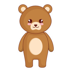cute and tender bear character