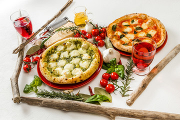 手作りピッツア　Italian home-made pizza