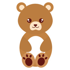 cute and tender bear character