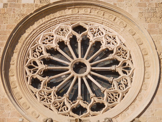 particolare della facciata della cattedrale di Otranto