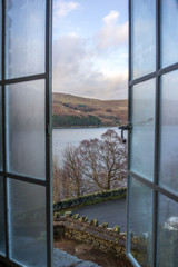 Lake District window view