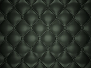 Black leather background with buttons