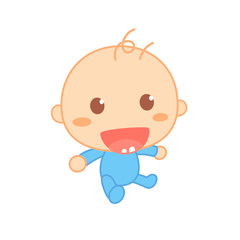 First tooth. Cute baby milestone.
