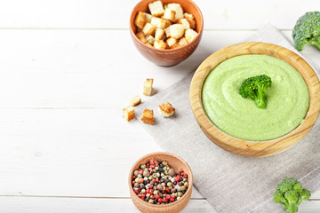 broccoli cream soup with spices