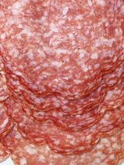 sliced salami cold cuts