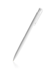 Pen on white background. Mockup for design