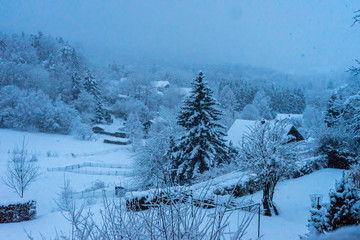 Winter in Bavaria, Germany