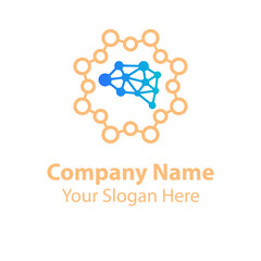 Brain logo design, learning and design icons