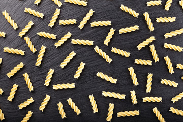 paste spiral on a black background