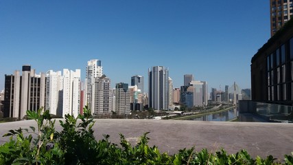 Sao Paulo skyline Brazil
