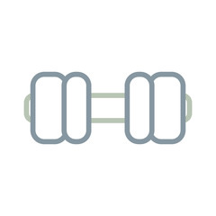 barbell vector illustration