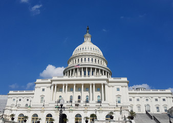 United States Capitol Building, on Capitol Hill in Washington DC, USA.