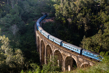 The Nine Arches Bridge Demodara is one of the iconic bridges in Sri Lanka.