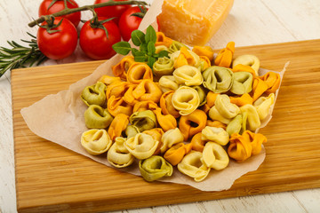 Raw tortellini